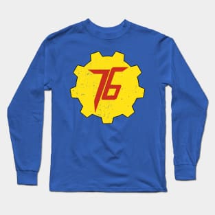 76-Distressed C Long Sleeve T-Shirt